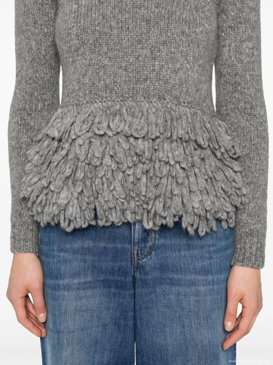 Cheap Stella crew McCartney jumper neck fringed Women 0409